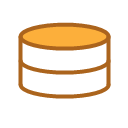 Stacked disks, representing off-server backups