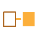 Two server boxes with an arrow between them, representing a WordPress host migration