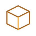 Parcel box icon representing shipping, tax and fulfilment logic