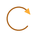 Circular arrow, representing WordPress core and plugin updates