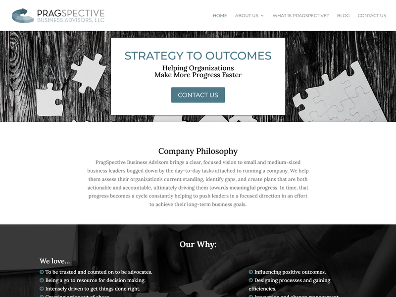 Strategy to Outcomes